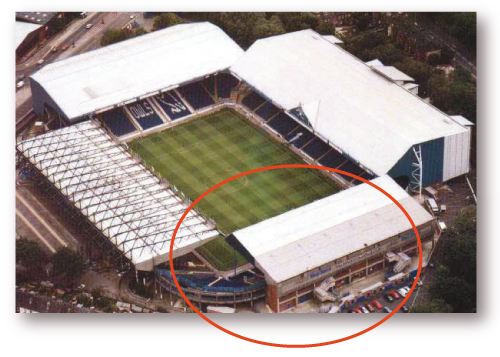 Zdjęcie 1. Ogólny widok stadionu Hillsborough